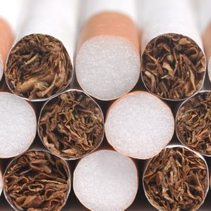 Cigarette Manufacturing close up