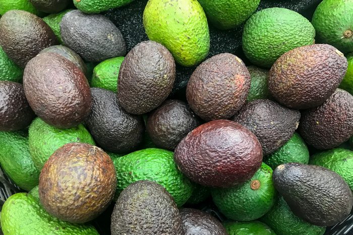 Avocado, alligator pear imported from Mexico